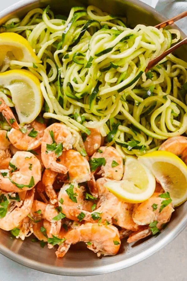 Shrimp Scampi Zoodles