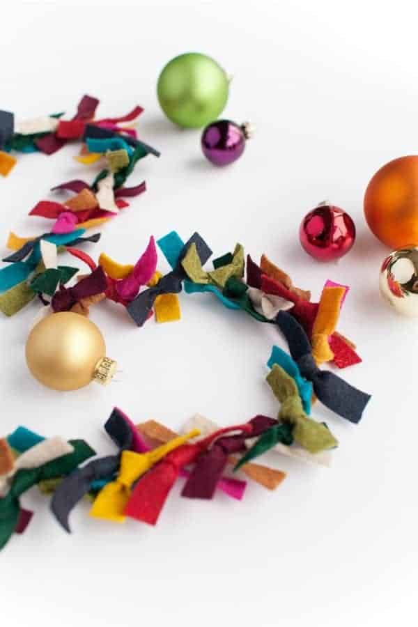 How To Make Felt Garland