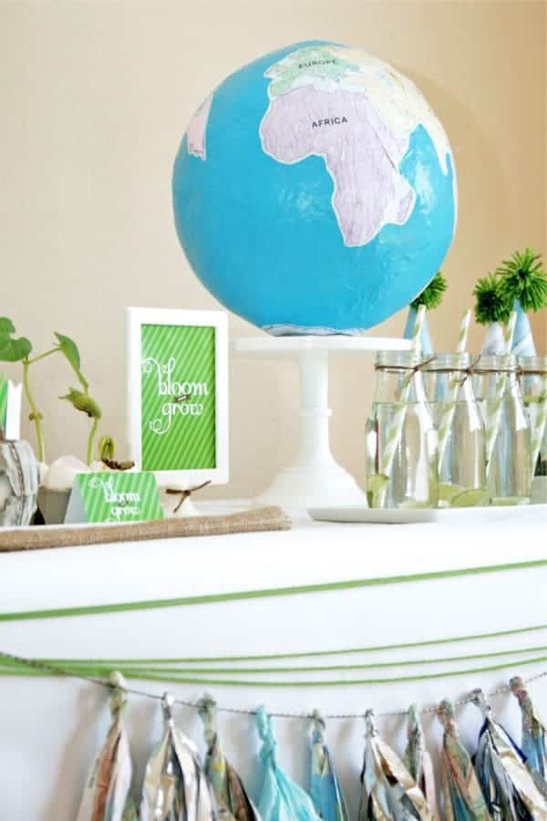 Make Your Own Globe & Earth Day Ideas