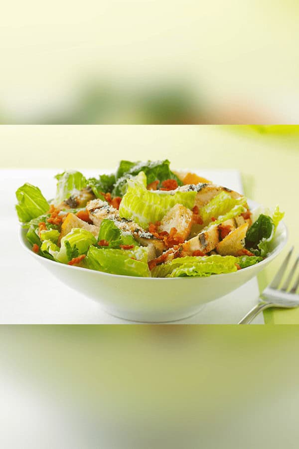 Barbecue Chicken Caesar Salad