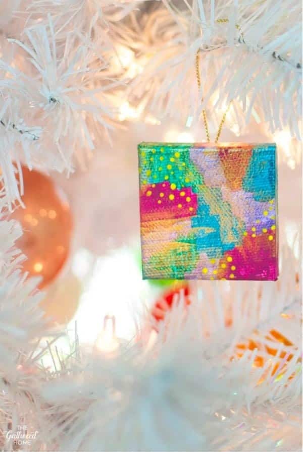 DIY Miniature Abstract Ornaments