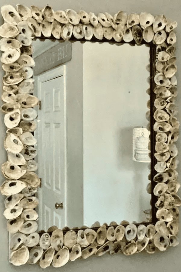 Oyster Shell Mirror