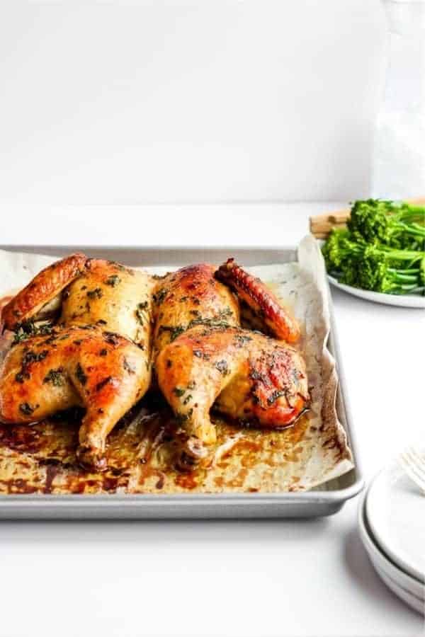 Sunday Dinner Butterflied Chicken Recipe