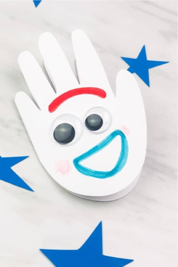 Handprint Forky Craft For Kids