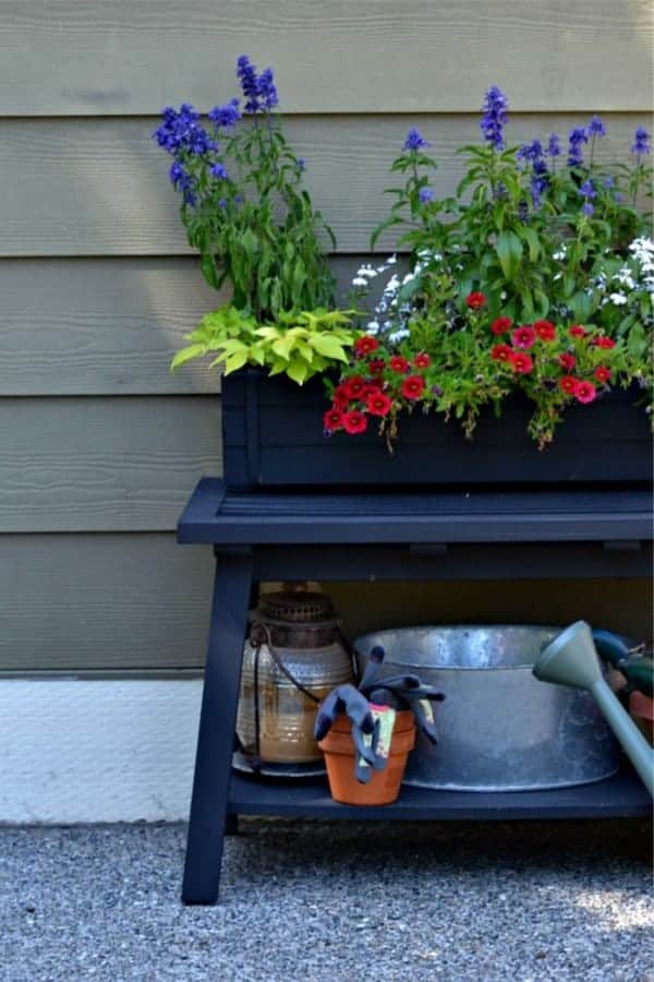 DIY Potting Bench