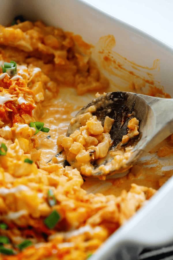 Buffalo Chicken Casserole