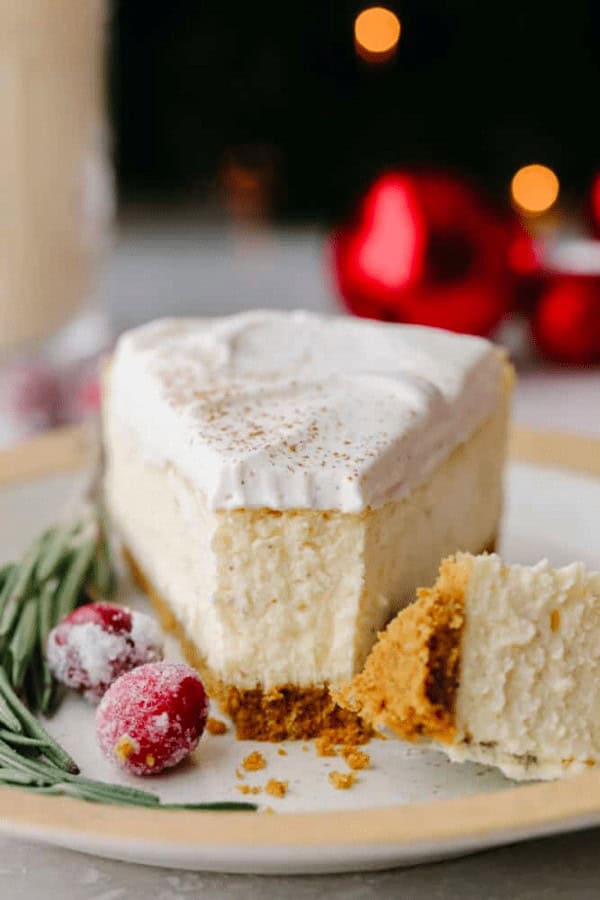 Eggnogg Cheesecake