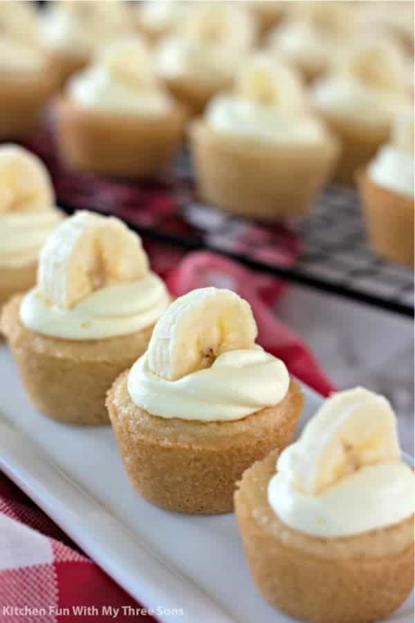 Banana Pudding Cookie Cups