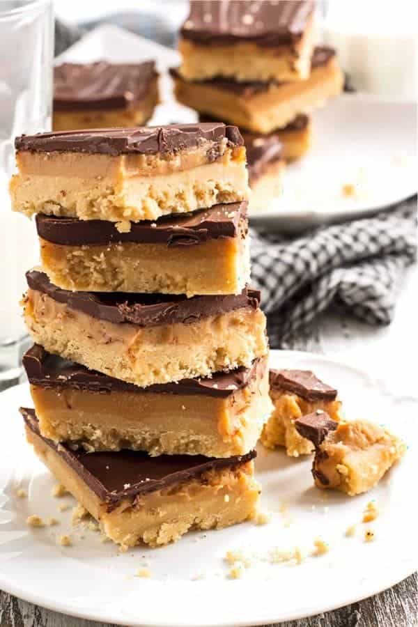 No-Bake Millionaire’s Shortbread Bars