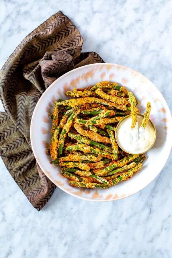 CRISPY GREEN BEAN FRIES