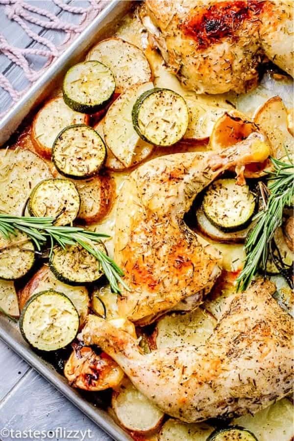 Lemon Chicken Sheet Pan Dinner