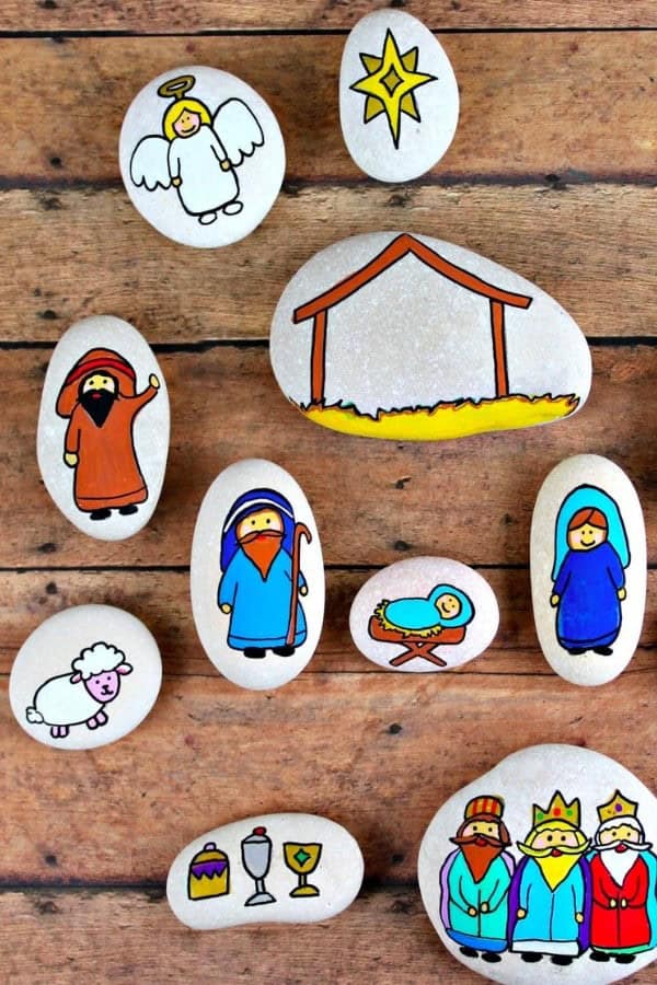 NATIVITY STORY STONES