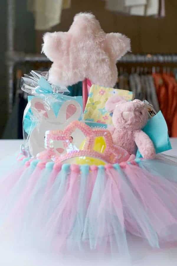 TULLE TUTU EASTER BASKET