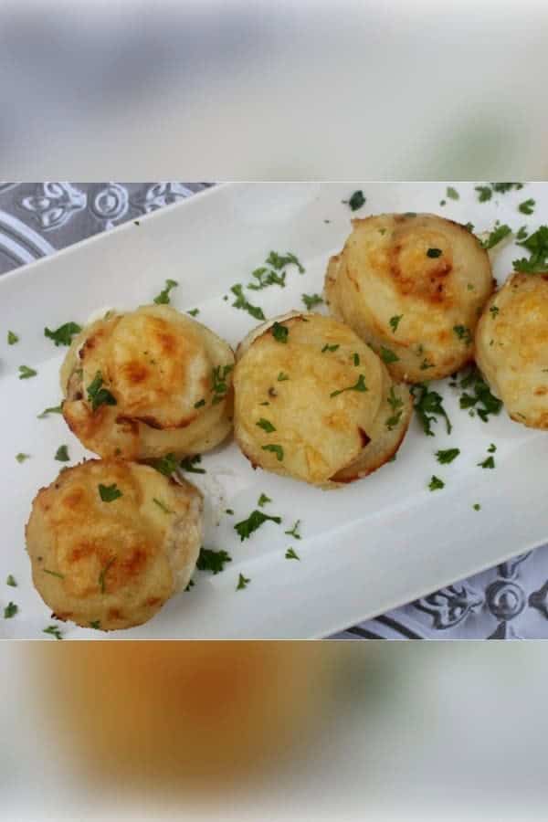 POTATO STACKS WITH GOUDA CHEESE