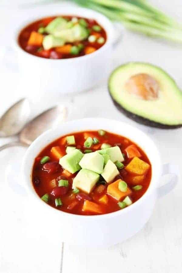 VEGAN SWEET POTATO CHILI