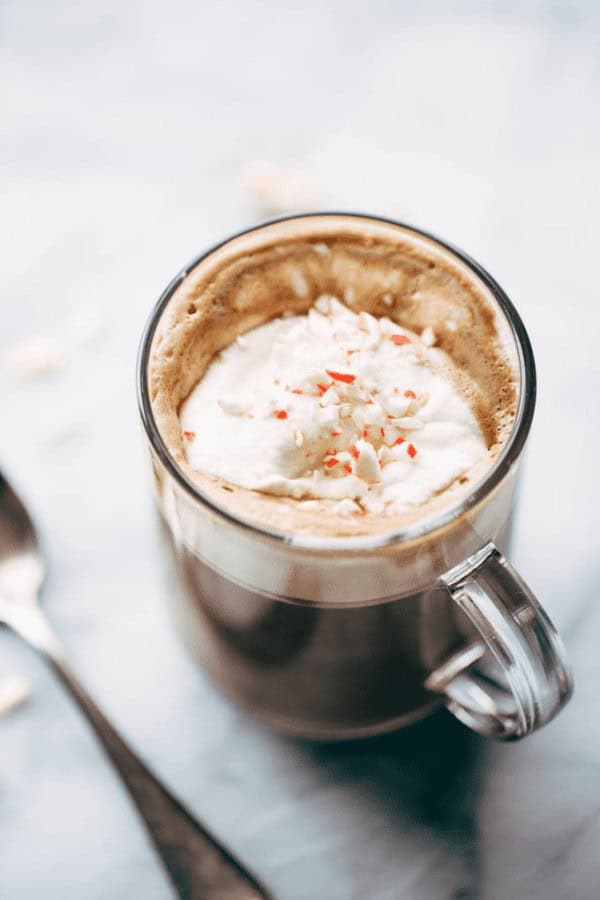 Cozy Homemade Peppermint Mocha