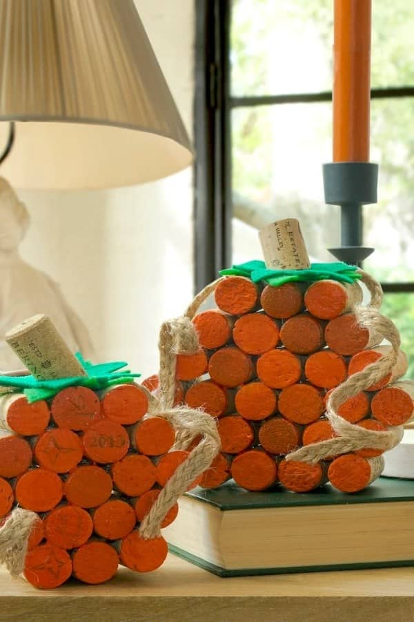 WINE CORK PUMPKINS