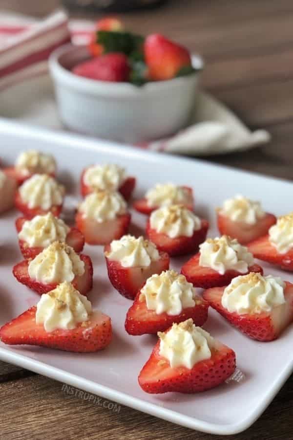 DEVILED STRAWBERRIES