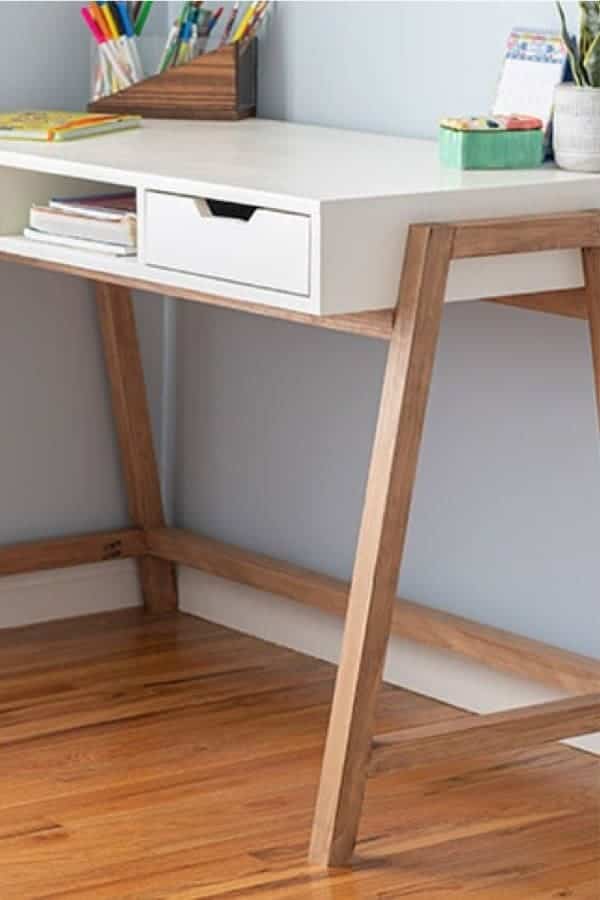 DIY A-Frame Desk