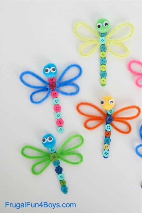 Adorable Dragonfly Craft For Kids