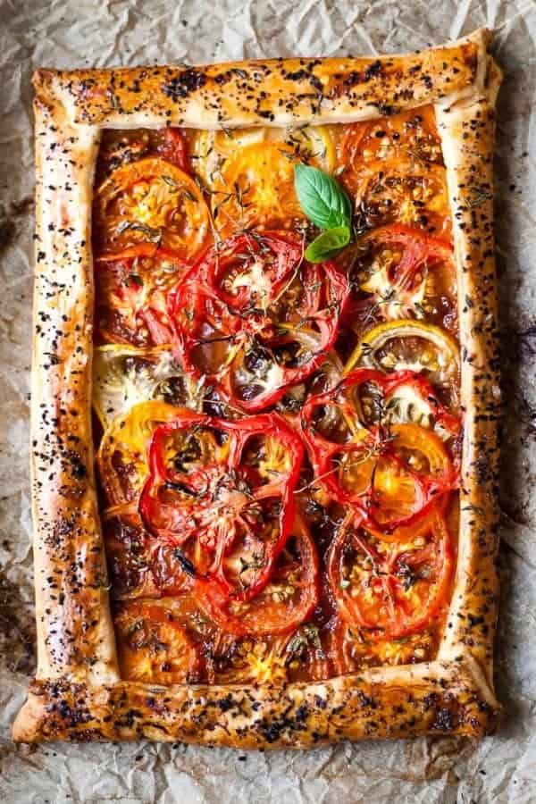 ROASTED TOMATO TART