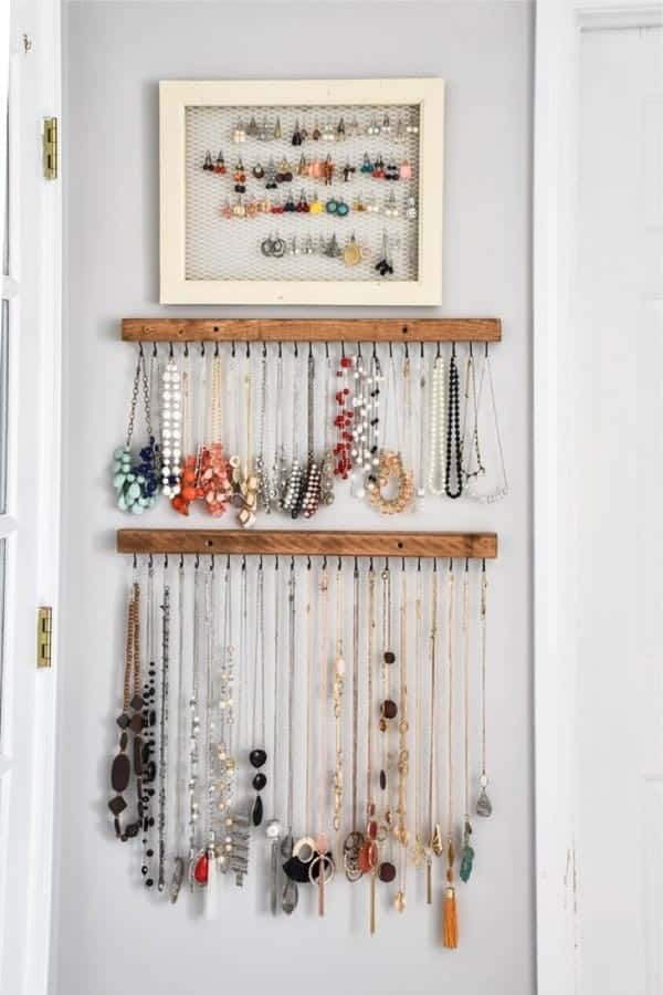 DIY Necklace Organization Craft