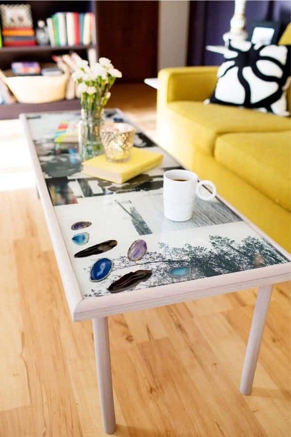 DIY Epoxy Resin Coffee Table