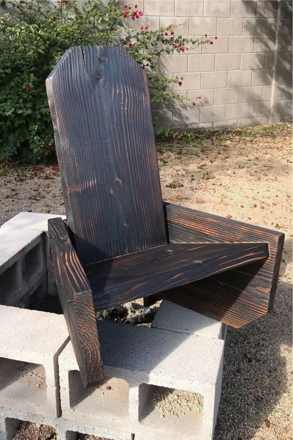 One Board Campfire Chairs