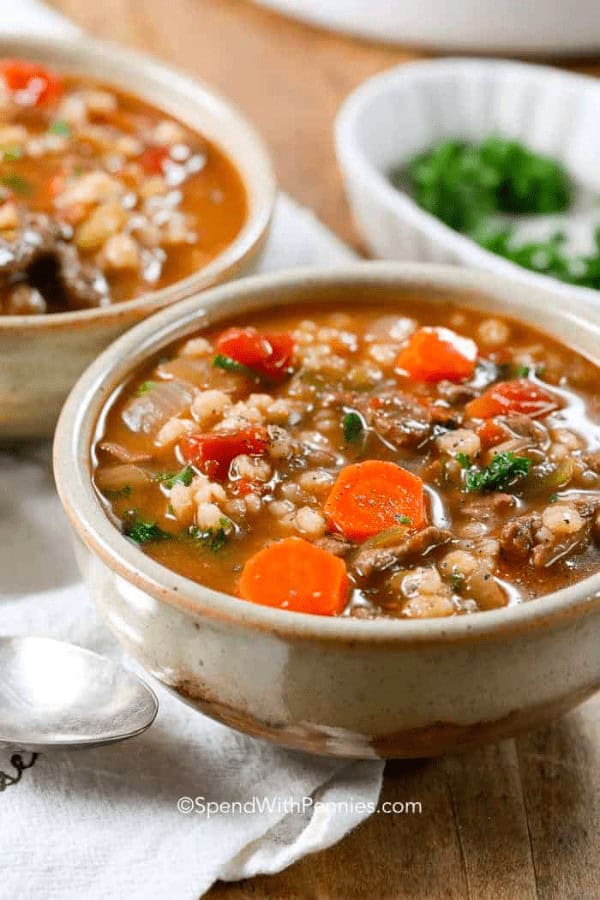 Beef Barley Soup