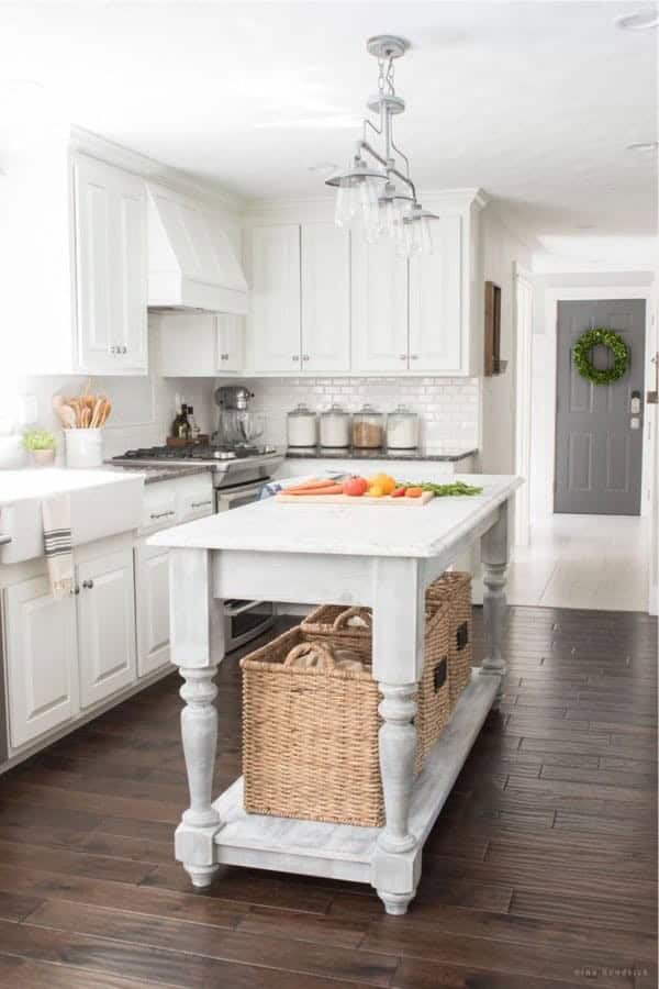 Furniture-Style DIY Kitchen Island