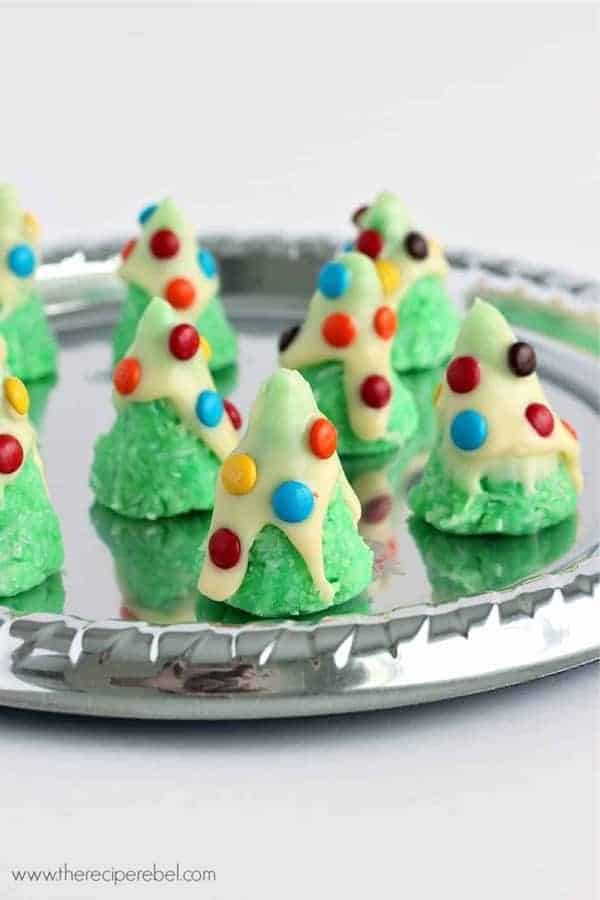 No-Bake Christmas Tree Cookies