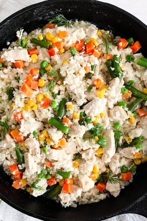 EASY RANCH CHICKEN SKILLET