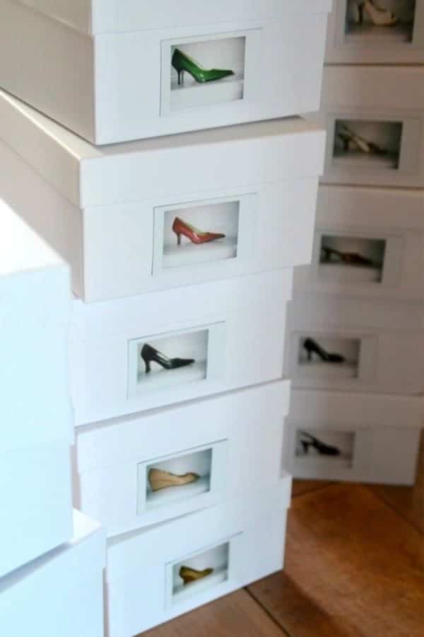 Shoe Box Storage