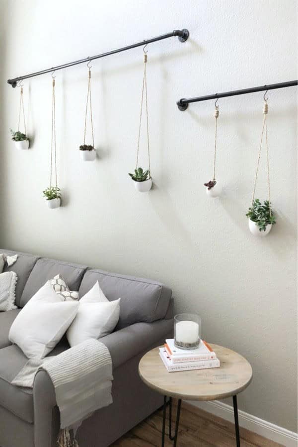 Hanging Succulent Wall Decor