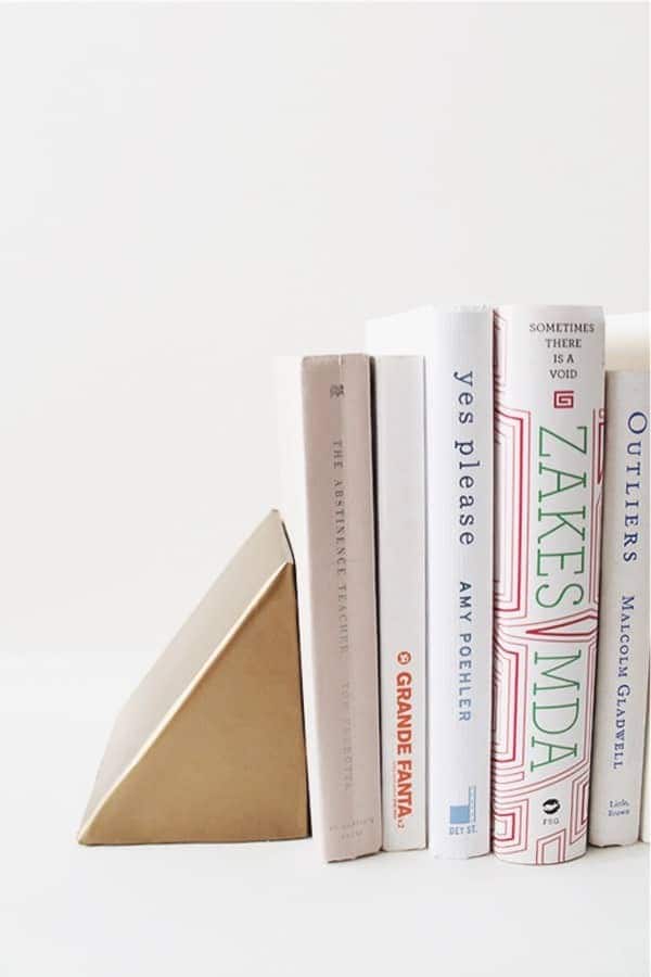 How To Make Triangle Bookends