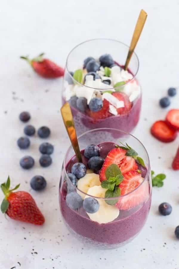 Acai Smoothie Parfait