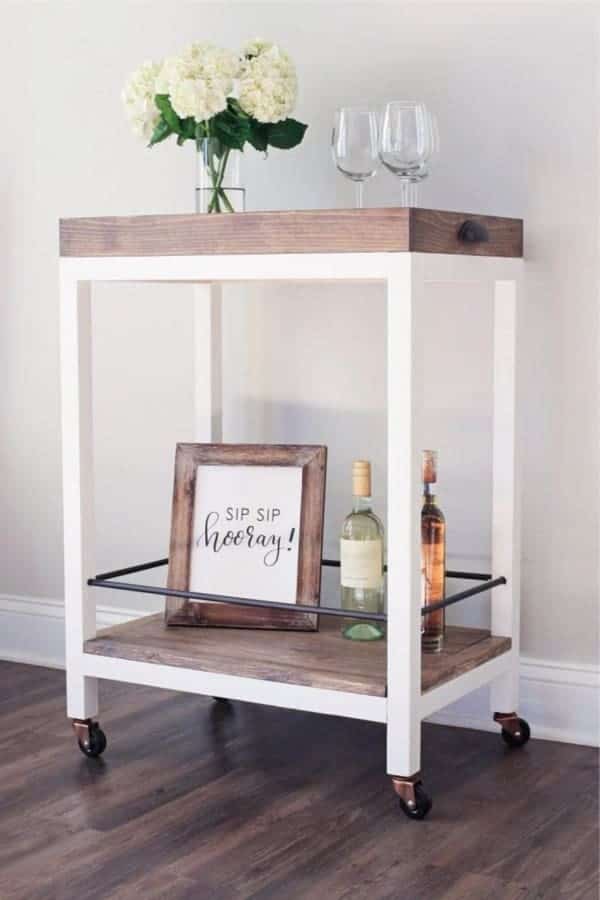 DIY Bar Cart