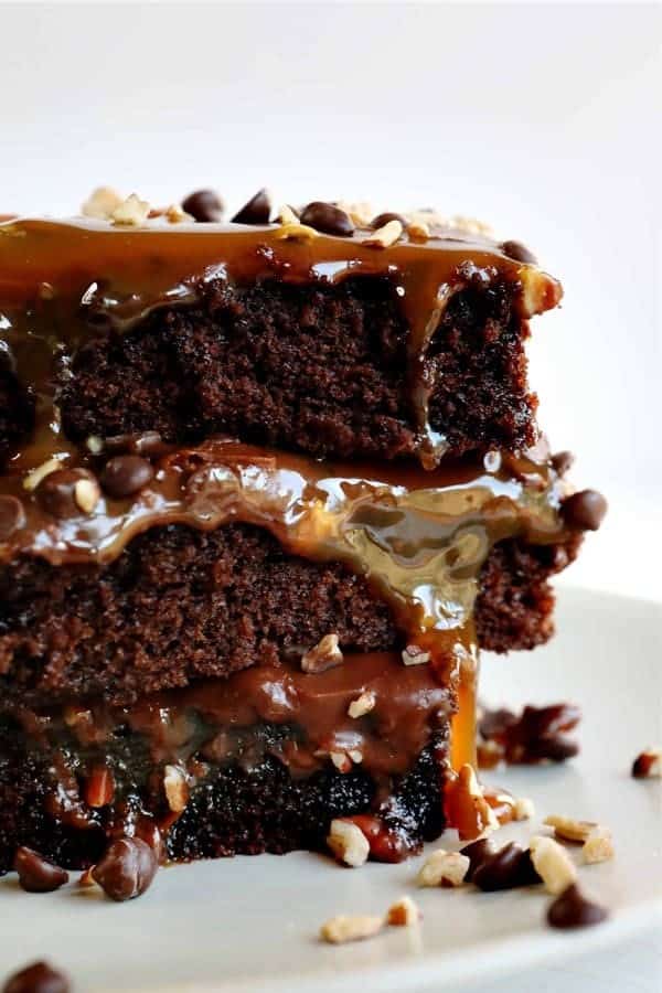 Texas Turtle Sheet Cake