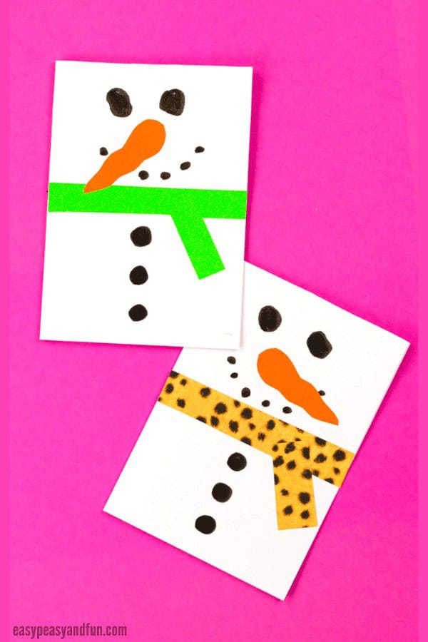 Snowman Christmas Card