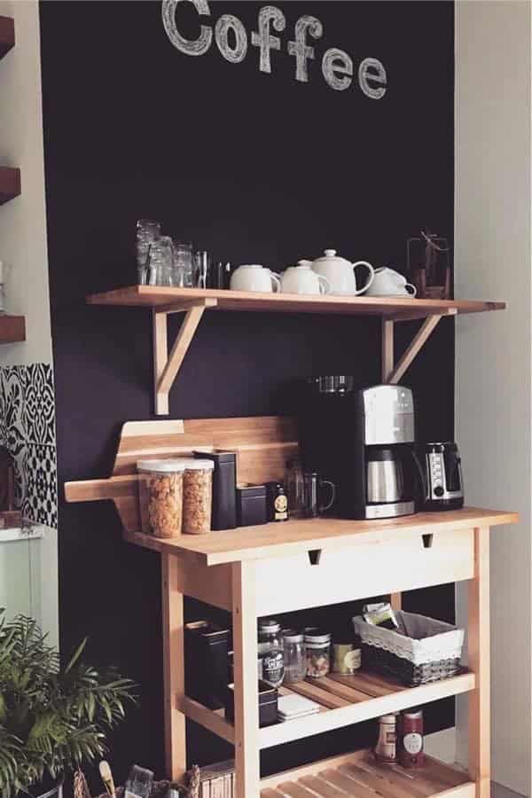 Wooden Coffee Bar Inspiration