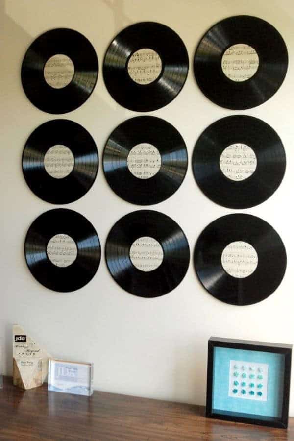 VINYL RECORD WALL ART