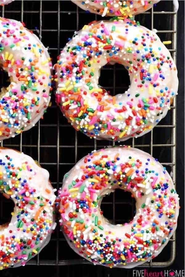 Funfetti Baked Donuts