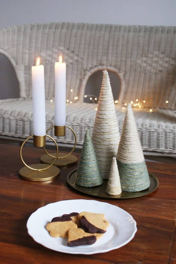 DIY MACRAME CHRISTMAS TREES