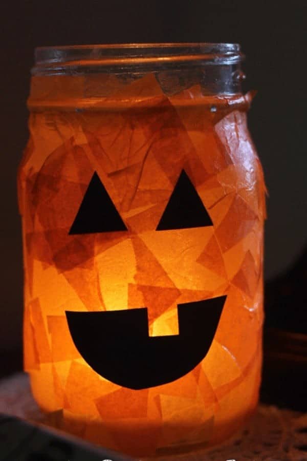 Mason Jar Pumpkin