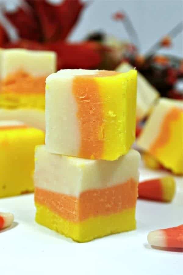 Candy Corn Fudge