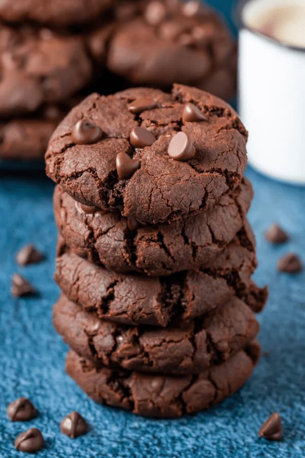 Double Chocolate Chip Cookies