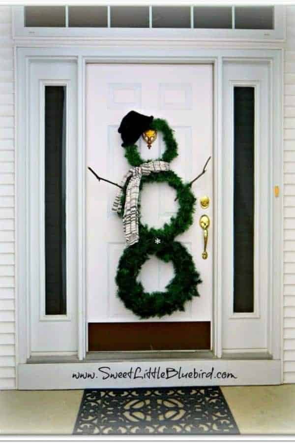 DIY VERSATILE SNOWMAN WREATH