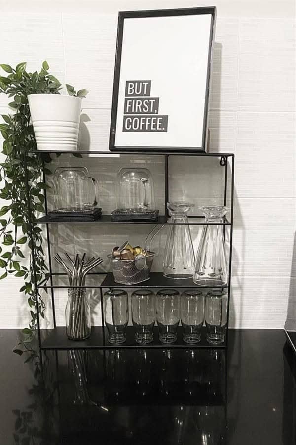 Small Coffee Shelf