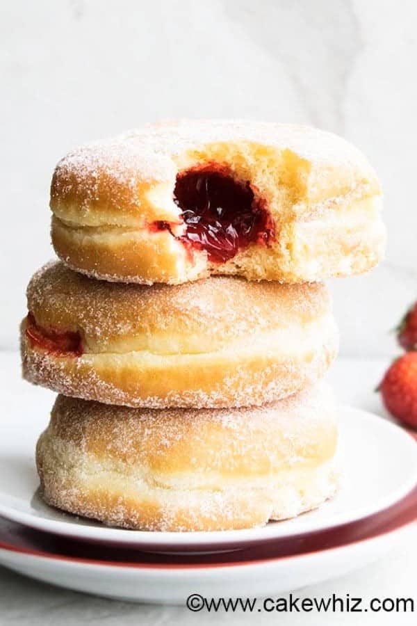 Homemade Jelly Doughnuts