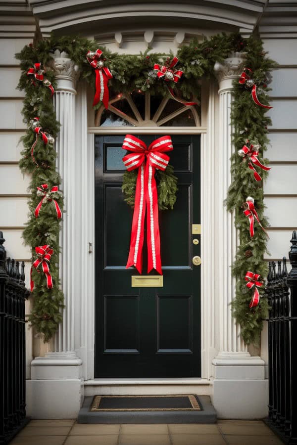 Doorway Archways with Ribbons and Bows